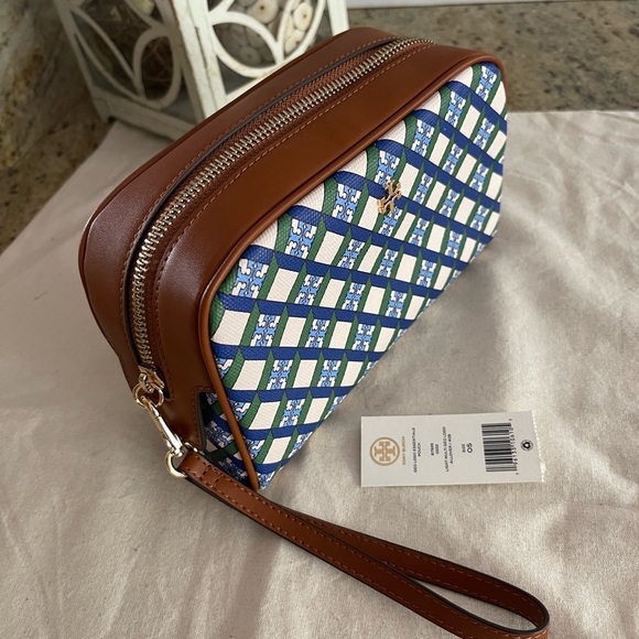 New Tory Burch make up bag wristlet - Picture 6 of 9